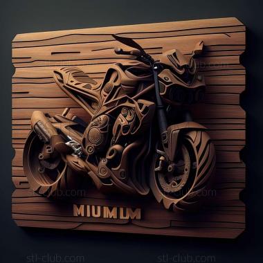 3D модель Yamaha MT 10 (STL)